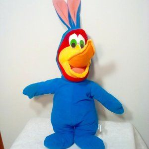 Woody Woodpecker plush large rabbit Easter